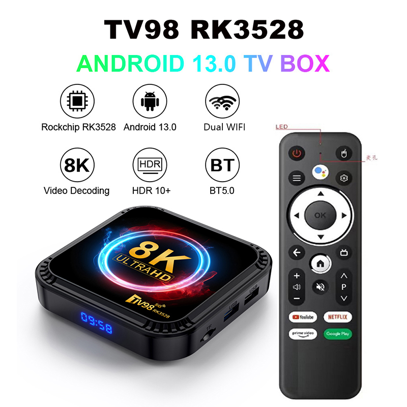 TV98 RK3528 TV-Box Android 13  – Radxa Rock 5B 16Gb Bewertung und Preis